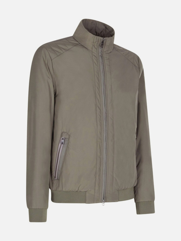 Geox Тъмнозелена мъжка пухена яке Geox Damiano