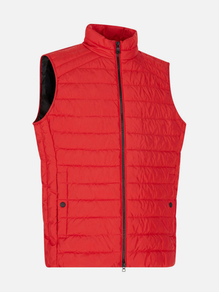Geox Червена мъжка пухена жилетка Geox Kennet