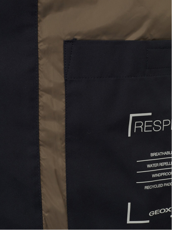 Geox Черна мъжка подплатена яке Geox Sapienza