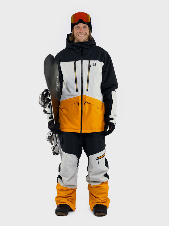 Horsefeathers Неизолирано яке Halen II - черно/радиантово жълто, размер L HORSEFEATHERS