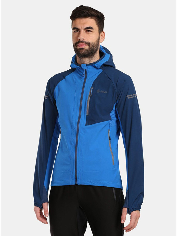 Kilpi Синьо мъжко яке за бягане Kilpi BALEO-M