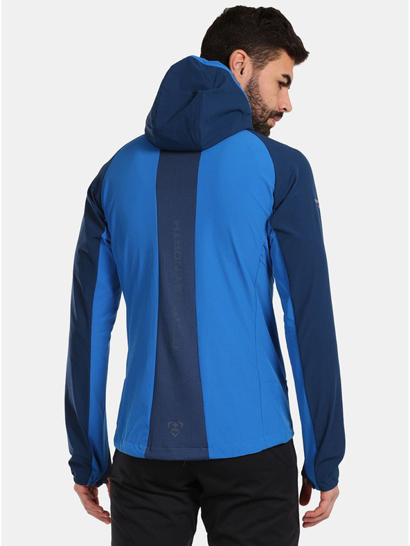 Kilpi Синьо мъжко яке за бягане Kilpi BALEO-M