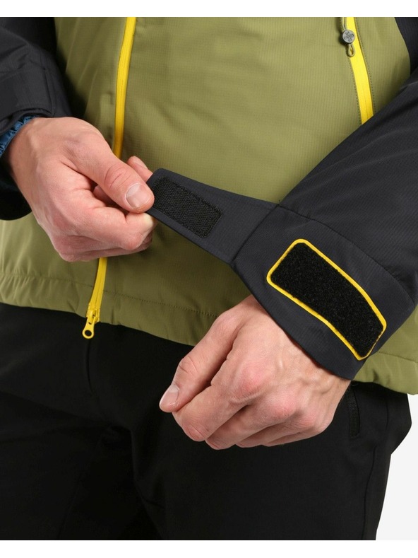 Kilpi Мъжко непромокаемо яке за открито Kilpi METRIX-M Green