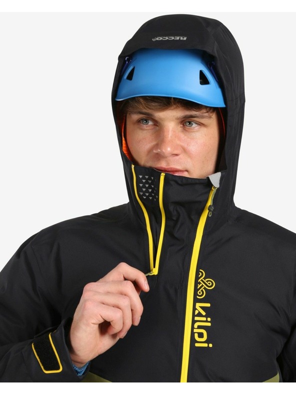 Kilpi Мъжко непромокаемо яке за открито Kilpi METRIX-M Green