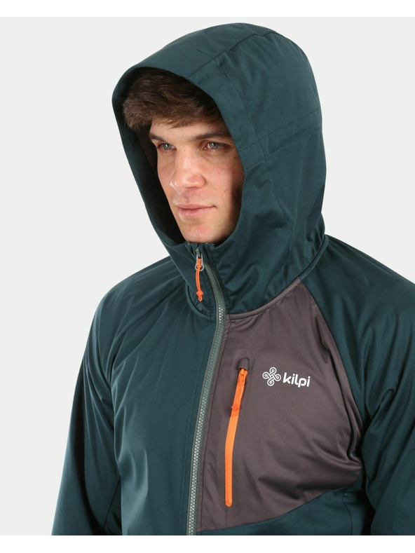 Kilpi Мъжко softshell яке Kilpi BELTRA-M Тъмнозелено