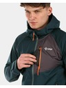 Kilpi Мъжко softshell яке Kilpi BELTRA-M Тъмнозелено