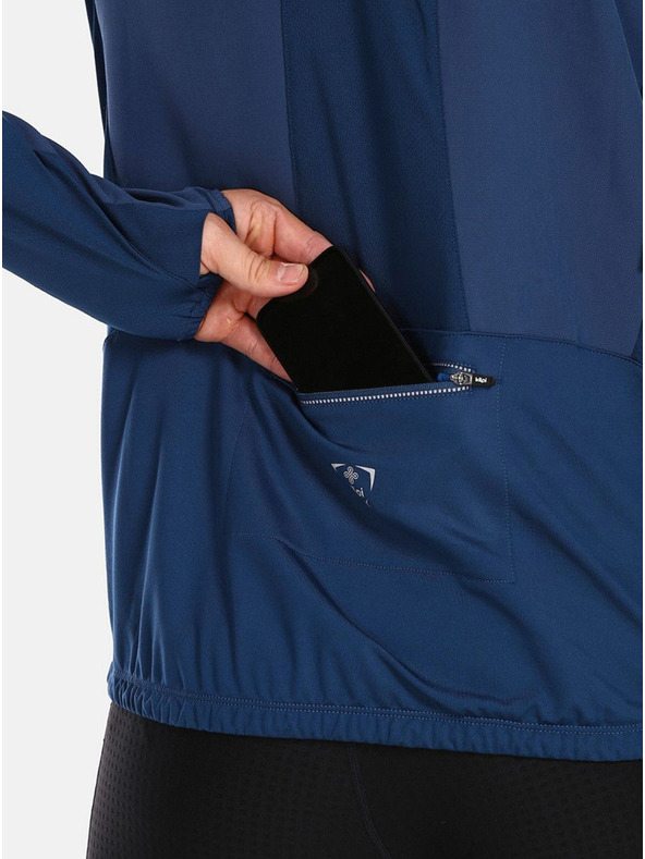 Kilpi Тъмно синьо мъжко яке за бягане KILPI NORDIM-M