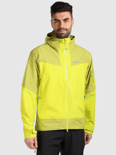 Kilpi Мъжко непромокаемо яке Kilpi Hardshell MAMBA-M Светлозелено