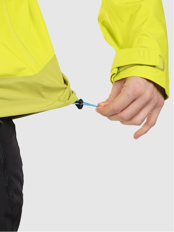 Kilpi Мъжко непромокаемо яке Kilpi Hardshell MAMBA-M Светлозелено