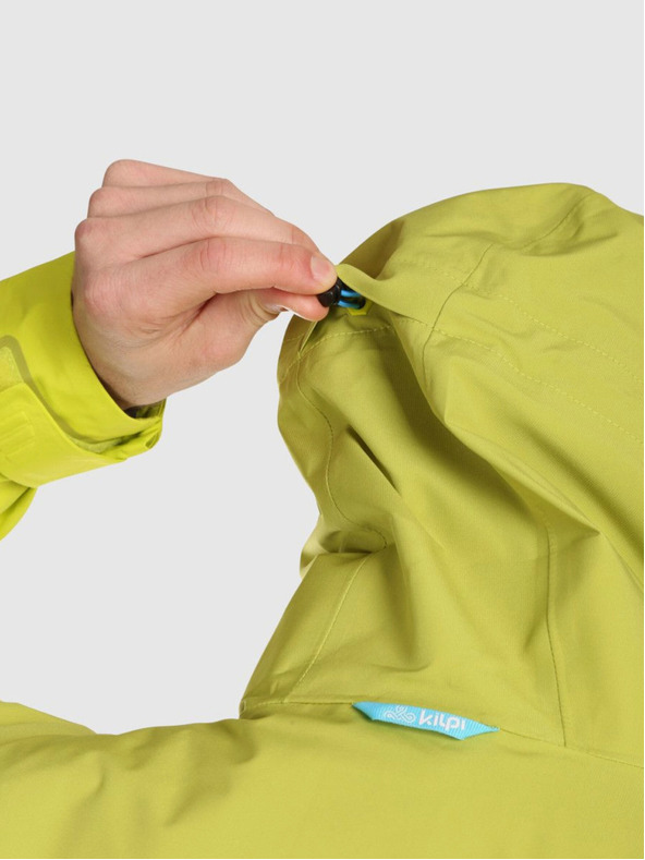 Kilpi Мъжко непромокаемо яке Kilpi Hardshell MAMBA-M Светлозелено