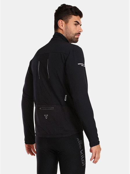 Kilpi Сиво-черно мъжко яке за бягане KILPI NORDIM-M