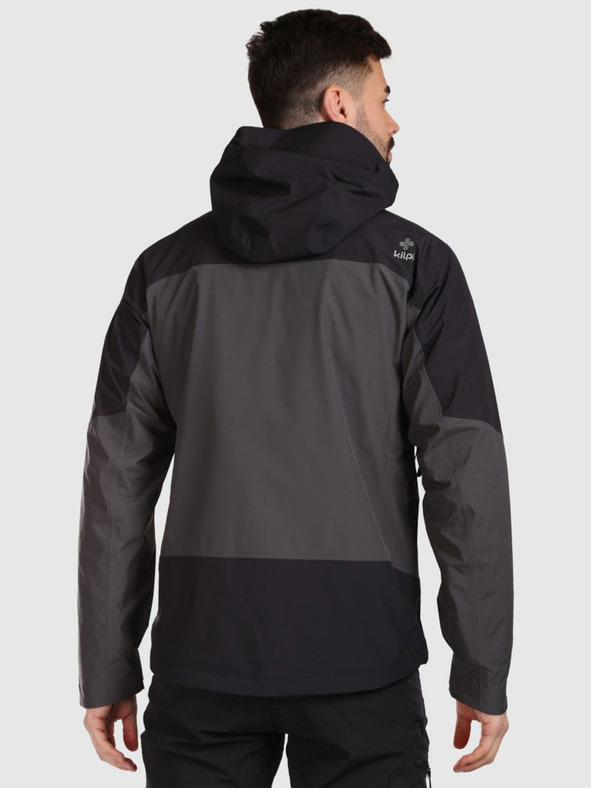 Kilpi Мъжко непромокаемо яке Hardshell Kilpi MAMBA-M Dark Grey