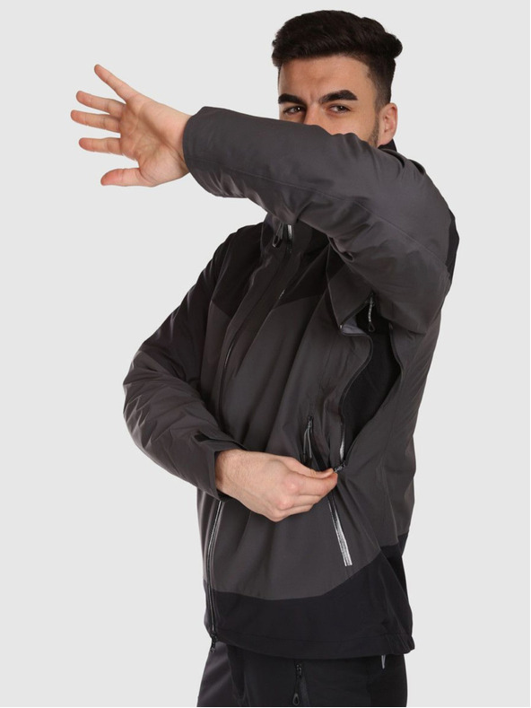 Kilpi Мъжко непромокаемо яке Hardshell Kilpi MAMBA-M Dark Grey