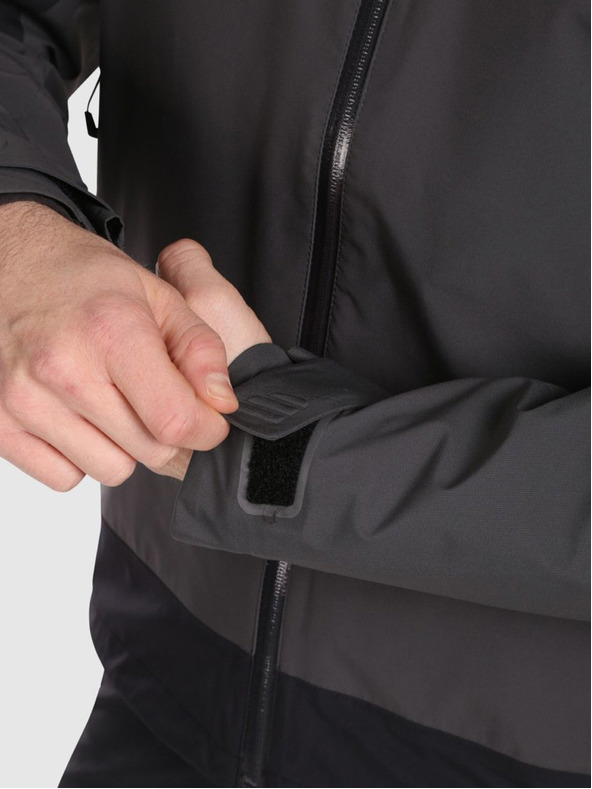 Kilpi Мъжко непромокаемо яке Hardshell Kilpi MAMBA-M Dark Grey