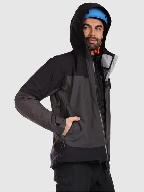 Kilpi Мъжко непромокаемо яке Hardshell Kilpi MAMBA-M Dark Grey