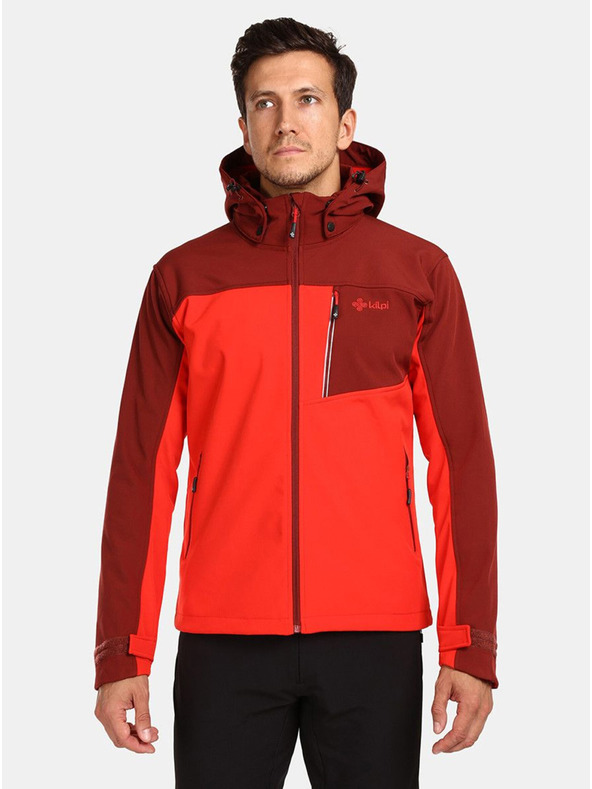 Kilpi Червено мъжко софтшел яке Kilpi RAVIO-M