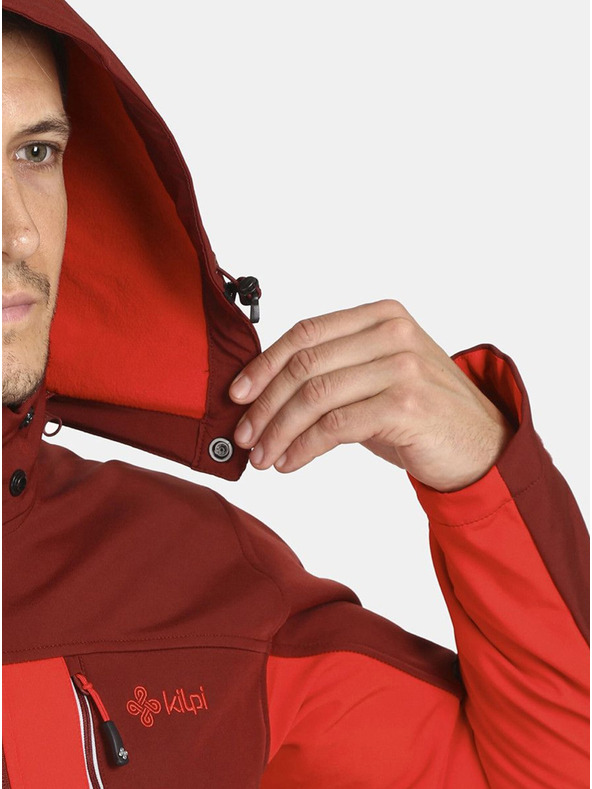 Kilpi Червено мъжко софтшел яке Kilpi RAVIO-M