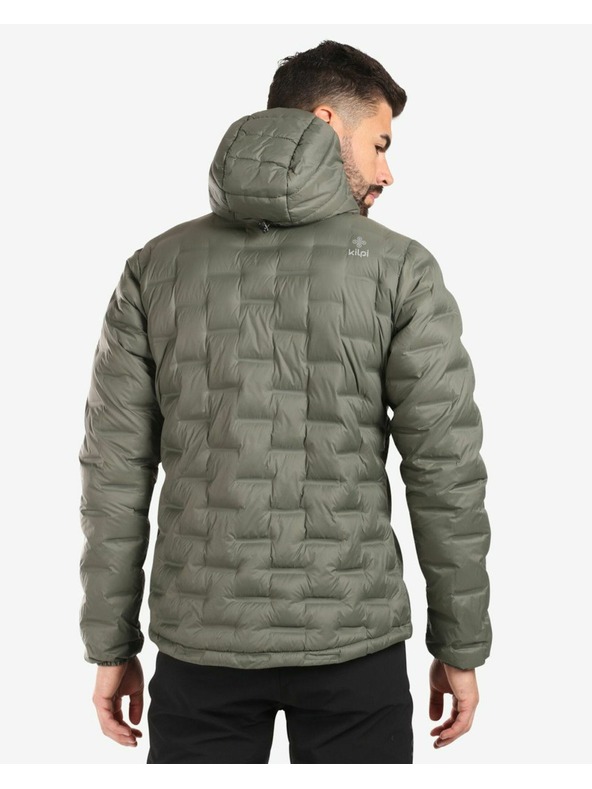 Kilpi Мъжко пухено яке Kilpi ALBERT-M Тъмнозелено