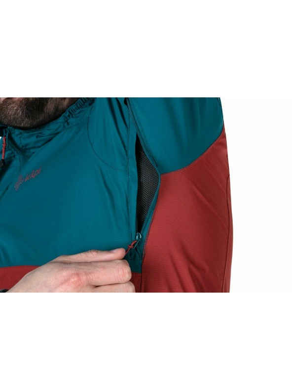 Kilpi Мъжко яке за открито Kilpi ORLETI-M Тъмночервено