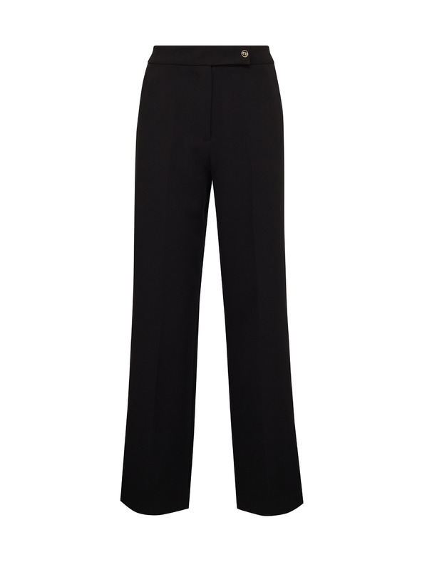 Orsay Черен дамски широк панталон ORSAY