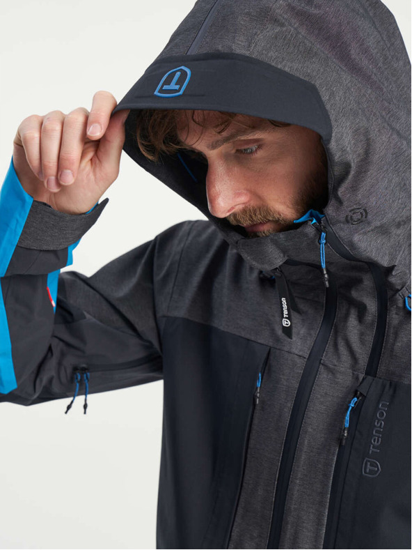 Tenson Мъжко яке TENSON Touring Shell Jacket M тъмно сиво