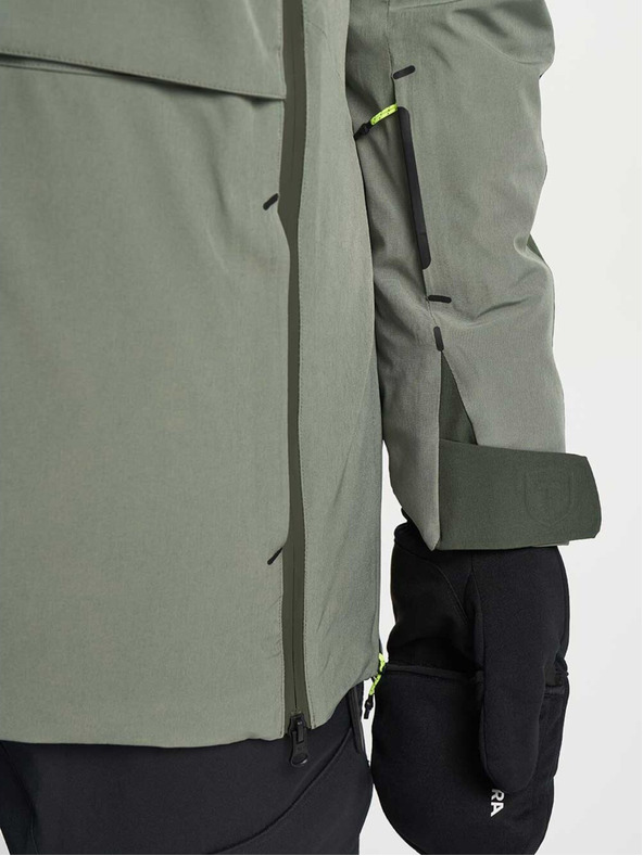 Tenson Мъжко ски яке TENSON Aerismo JackoRak M сиво-зелено