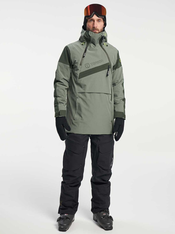 Tenson Мъжко ски яке TENSON Aerismo JackoRak M сиво-зелено