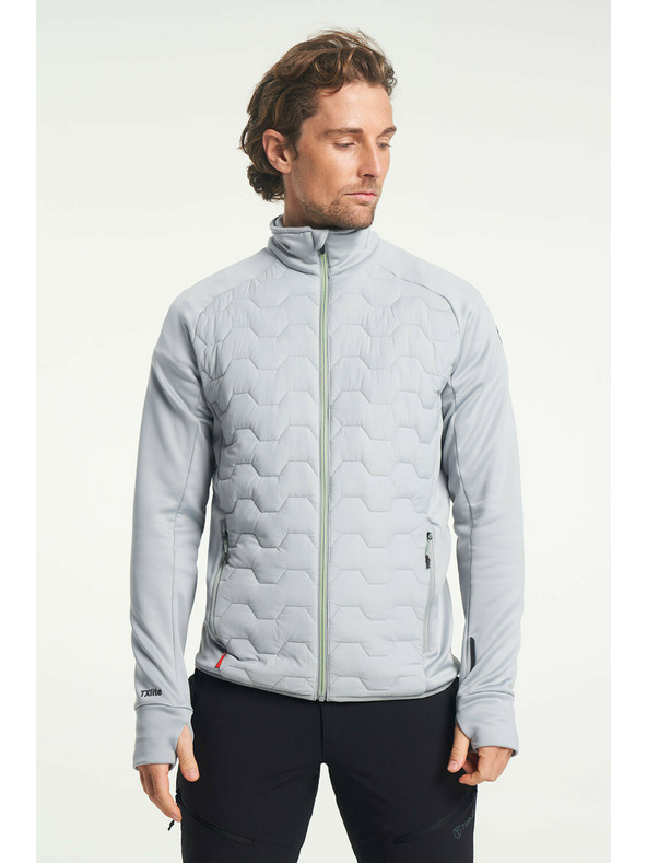 Tenson Мъжко яке TENSON TXlite Hybrid Zip Jacket M светло сиво