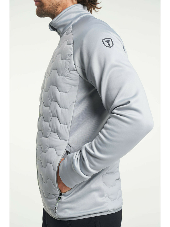 Tenson Мъжко яке TENSON TXlite Hybrid Zip Jacket M светло сиво