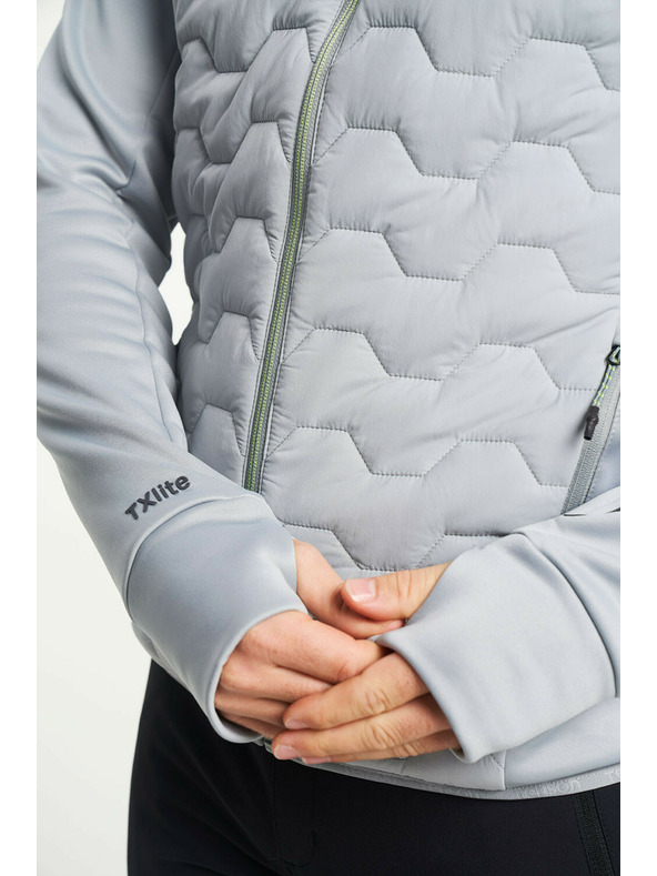 Tenson Мъжко яке TENSON TXlite Hybrid Zip Jacket M светло сиво