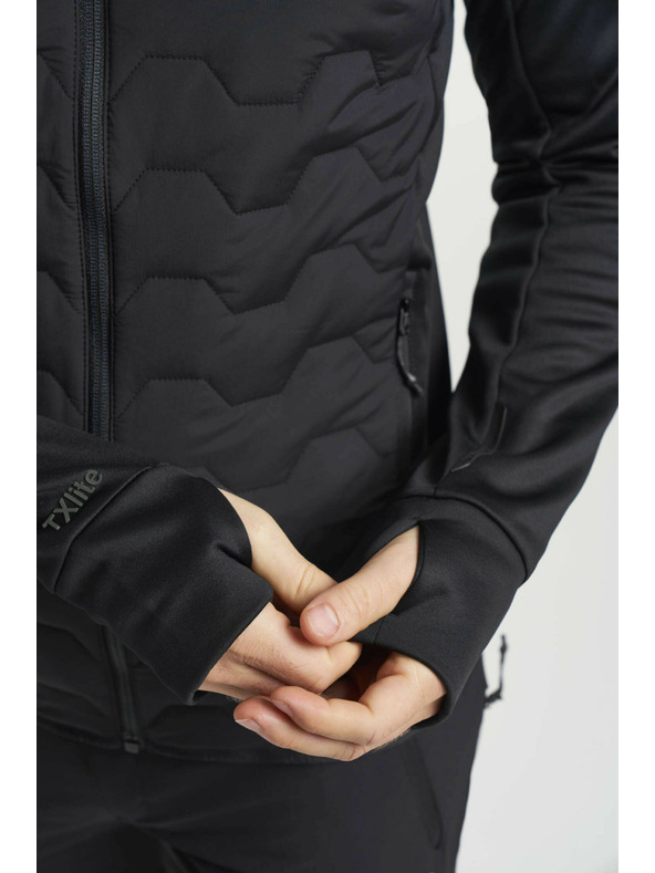 Tenson Мъжко яке TENSON TXlite Hybrid Zip Jacket M черно