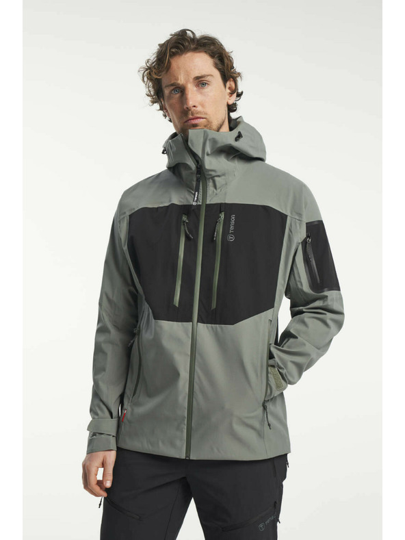 Tenson Мъжко яке за открито TENSON TXlite Shell Jacket M сиво-зелено
