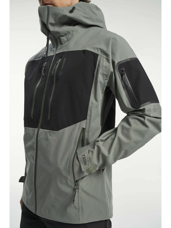 Tenson Мъжко яке за открито TENSON TXlite Shell Jacket M сиво-зелено