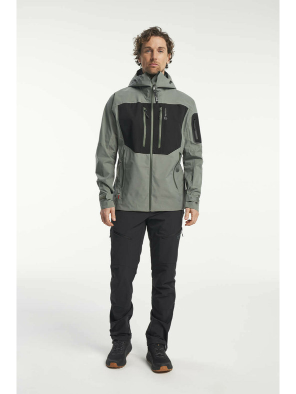 Tenson Мъжко яке за открито TENSON TXlite Shell Jacket M сиво-зелено