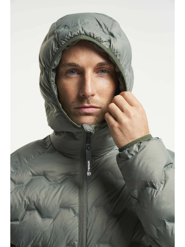 Tenson Мъжко яке TENSON Shibui Puffer Jacket M сиво-зелено