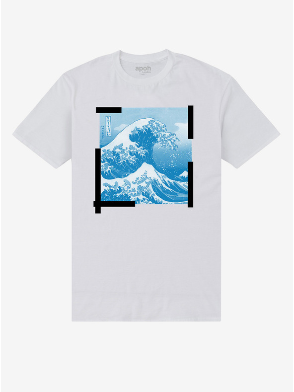 ZOOT.Fan Бяла тениска apoh London apoh Hokusai Tape