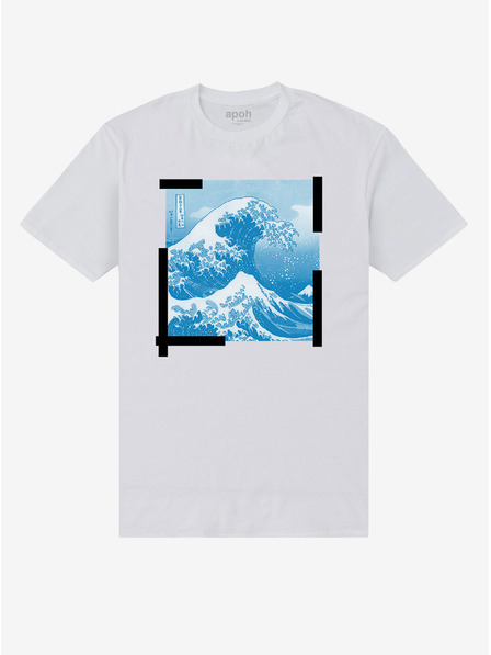 ZOOT.Fan Бяла тениска apoh London apoh Hokusai Tape