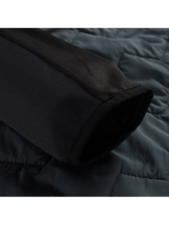 ALPINE PRO Мъжки суитшърт с мериносова вата ALPINE PRO JORW тъмен slate