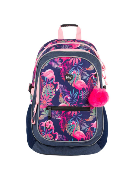 BAAGL  Синя ученическа раница core flamingo Baagl