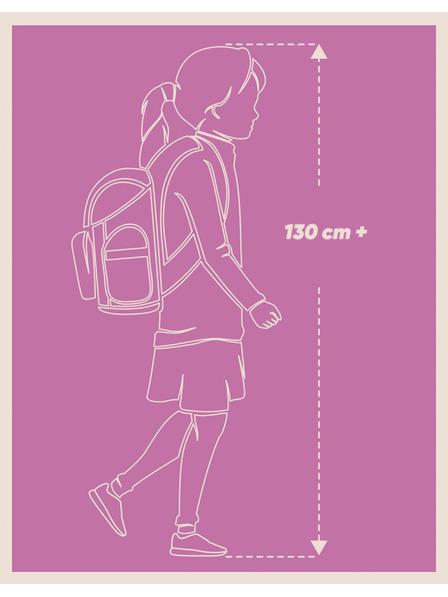 BAAGL  Синя ученическа раница core flamingo Baagl