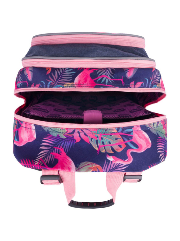 BAAGL  Синя ученическа раница core flamingo Baagl