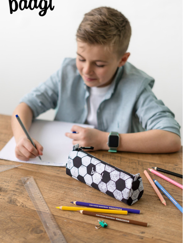 BAAGL  Черен ученически калъф Baagl Goal