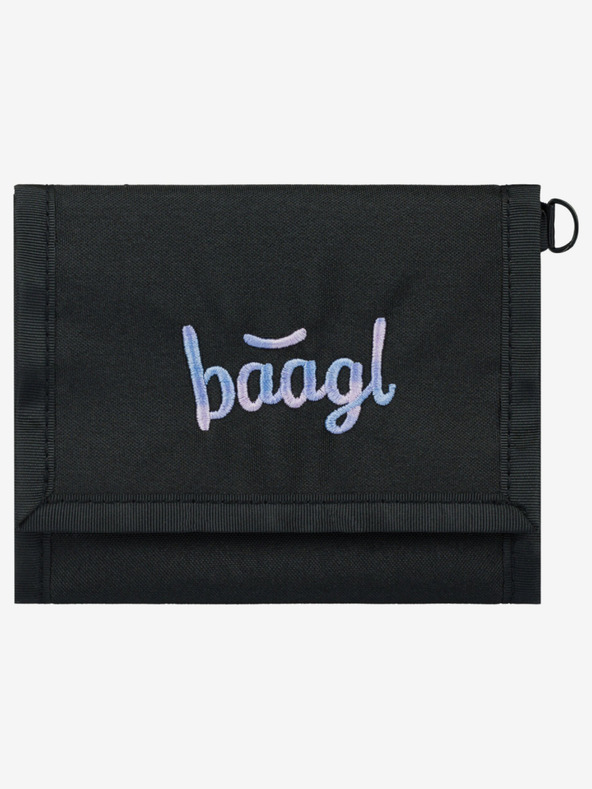 BAAGL  Черно портмоне Baagl Metallic Holo