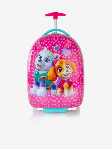 Heys Розов детски куфар Paw Patrol 2w Pink 2