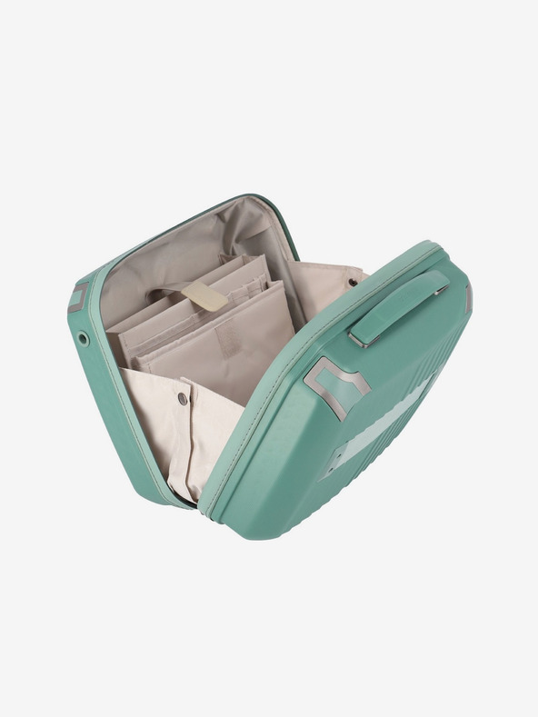 Travelite Светлозелен козметичен куфар Travelite Elvaa
