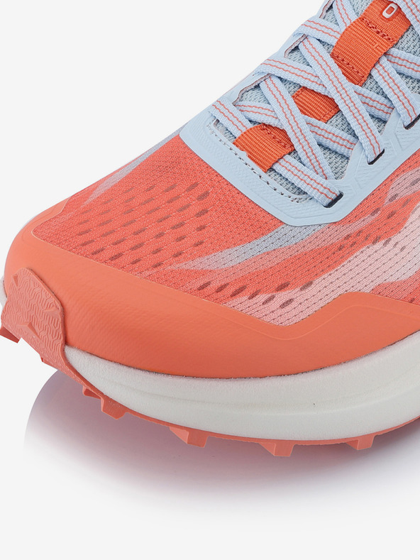 ALPINE PRO Обувки за бягане с антибактериална стелка ALPINE PRO GESE неонова сьомга