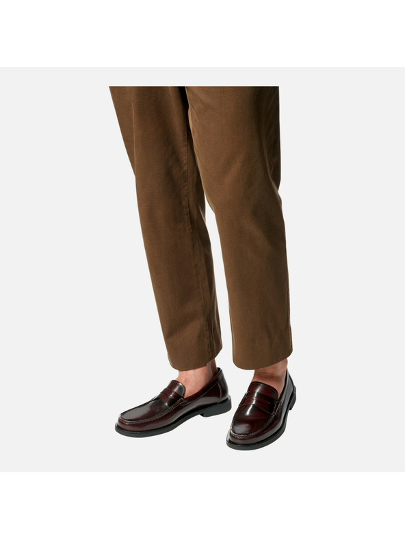 Geox Тъмнокафяви мъжки мокасини Geox Recanati