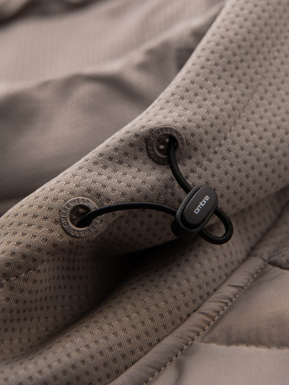 Ombre Clothing Мъжко леко цветно спортно яке с полар Ombre Clothing