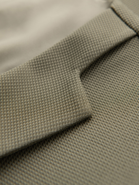 Ombre Clothing Мъжка структурирана плетена жилетка по поръчка с лацкани ръбове Ombre Clothing