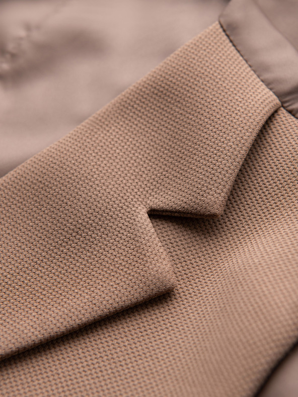 Ombre Clothing Прилепнала елегантна мъжка жилетка с еластан и лацкани ръбове Ombre Clothing